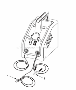 Page A Diagram and Parts List for WS0973 58-8023-2 Campbell Hausfeld Welder